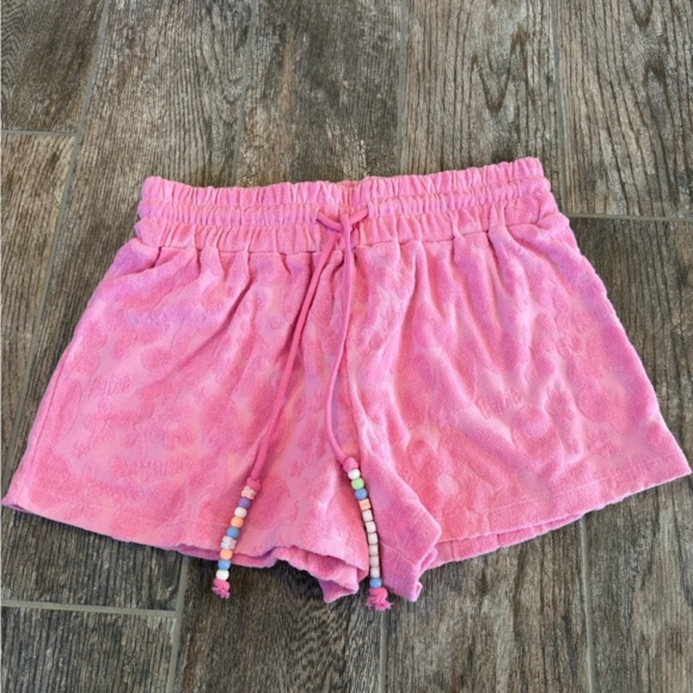 Forever 21 Pink Barbie Women's Shorts with beads